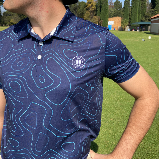 Lucky Golf Shirt | Lines