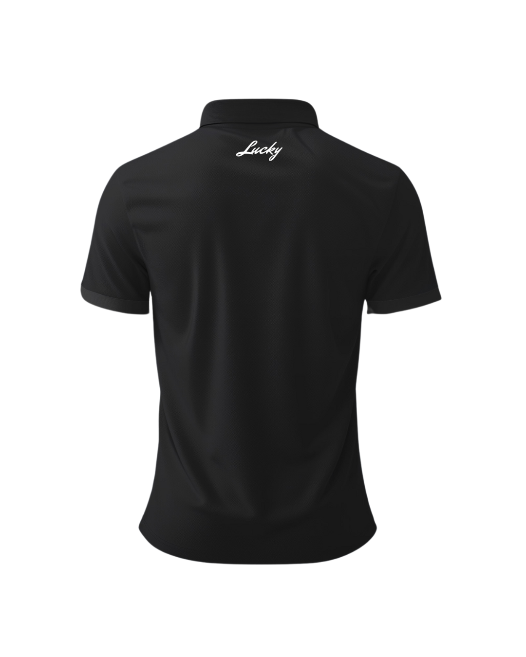 Lucky Golf Shirt | Clubhouse Classics | Black