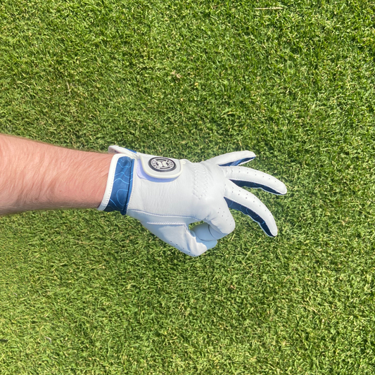 Lucky Leather Golf Glove | Lines