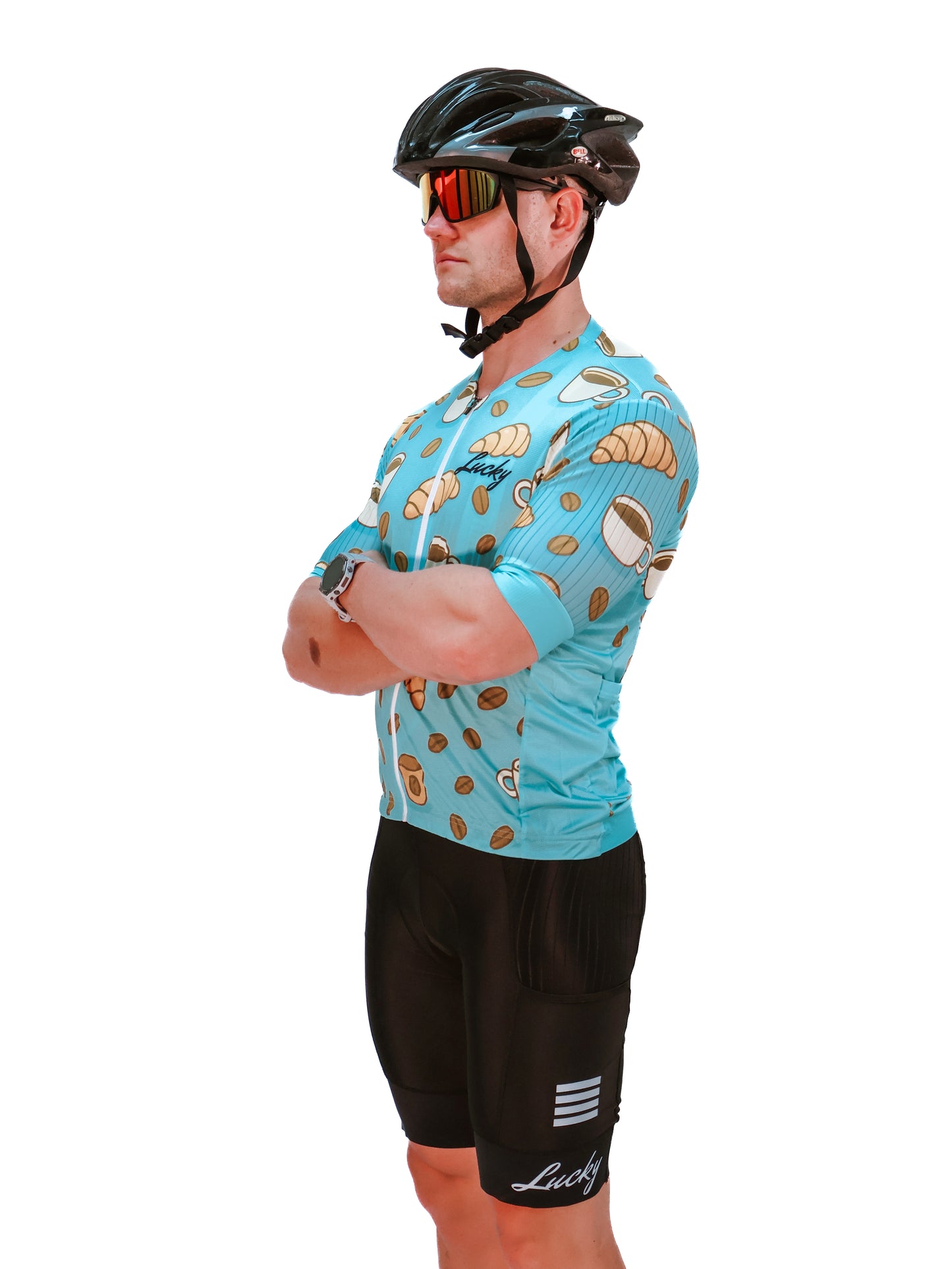Lucky Cycling Jersey | Coffee & Croissant