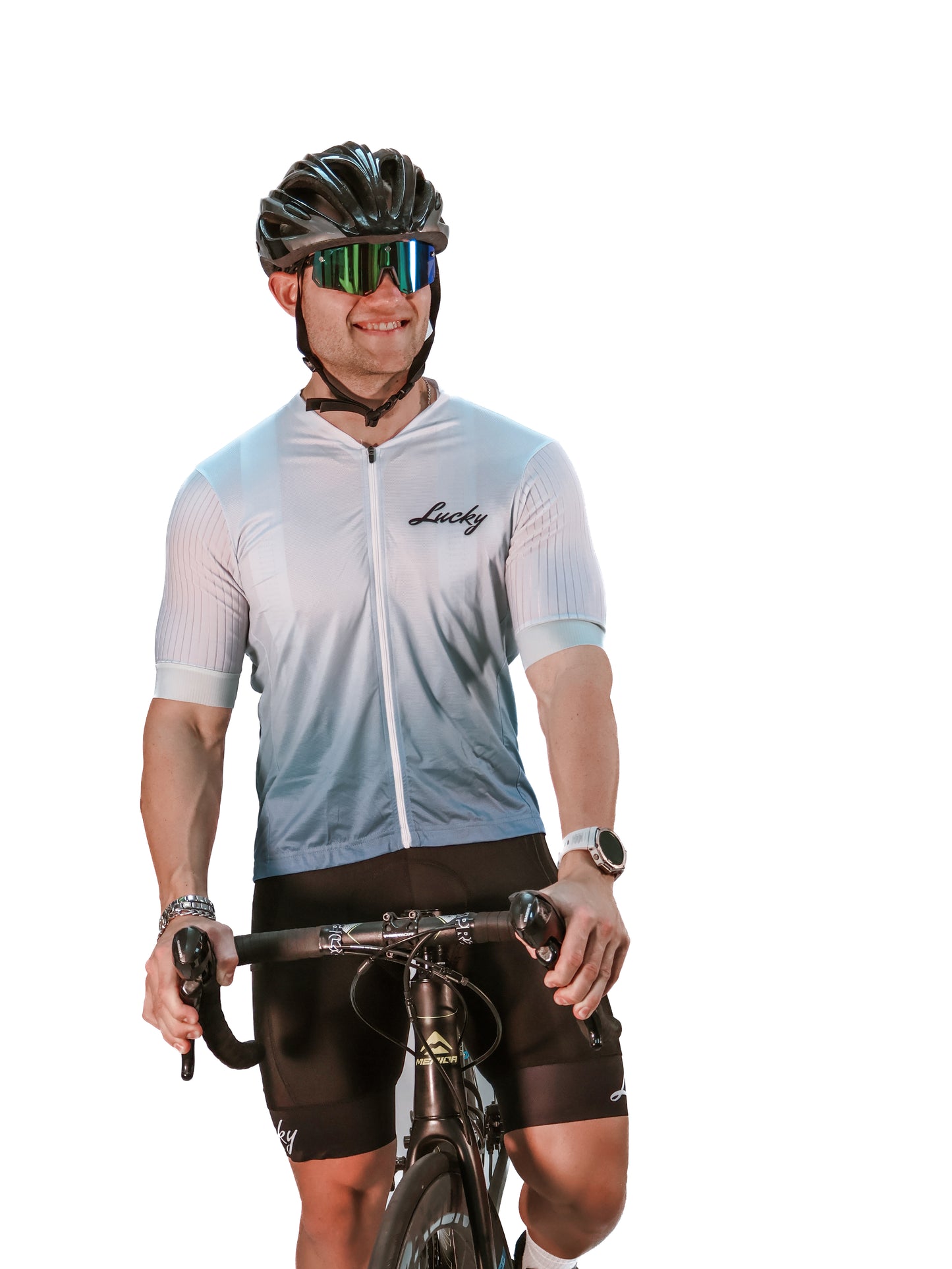 Lucky Cycling Jersey | Blues