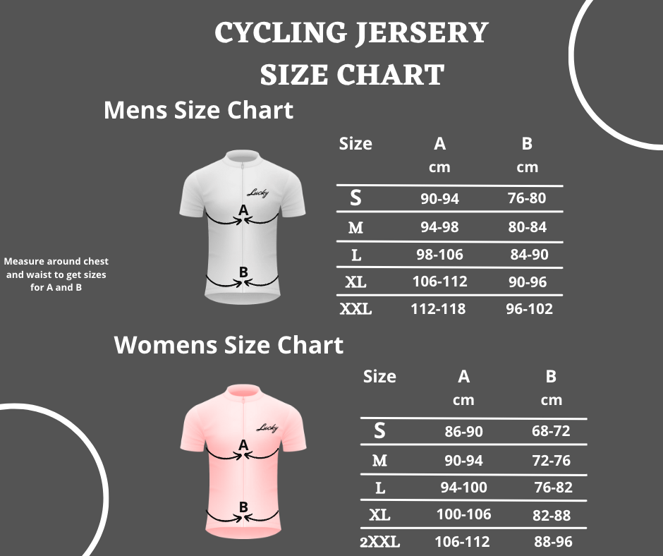 Lucky Veloci-Tee Cycling Jersey - Stripes
