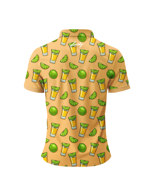 Lucky Golf Shirt | Tequila Lime