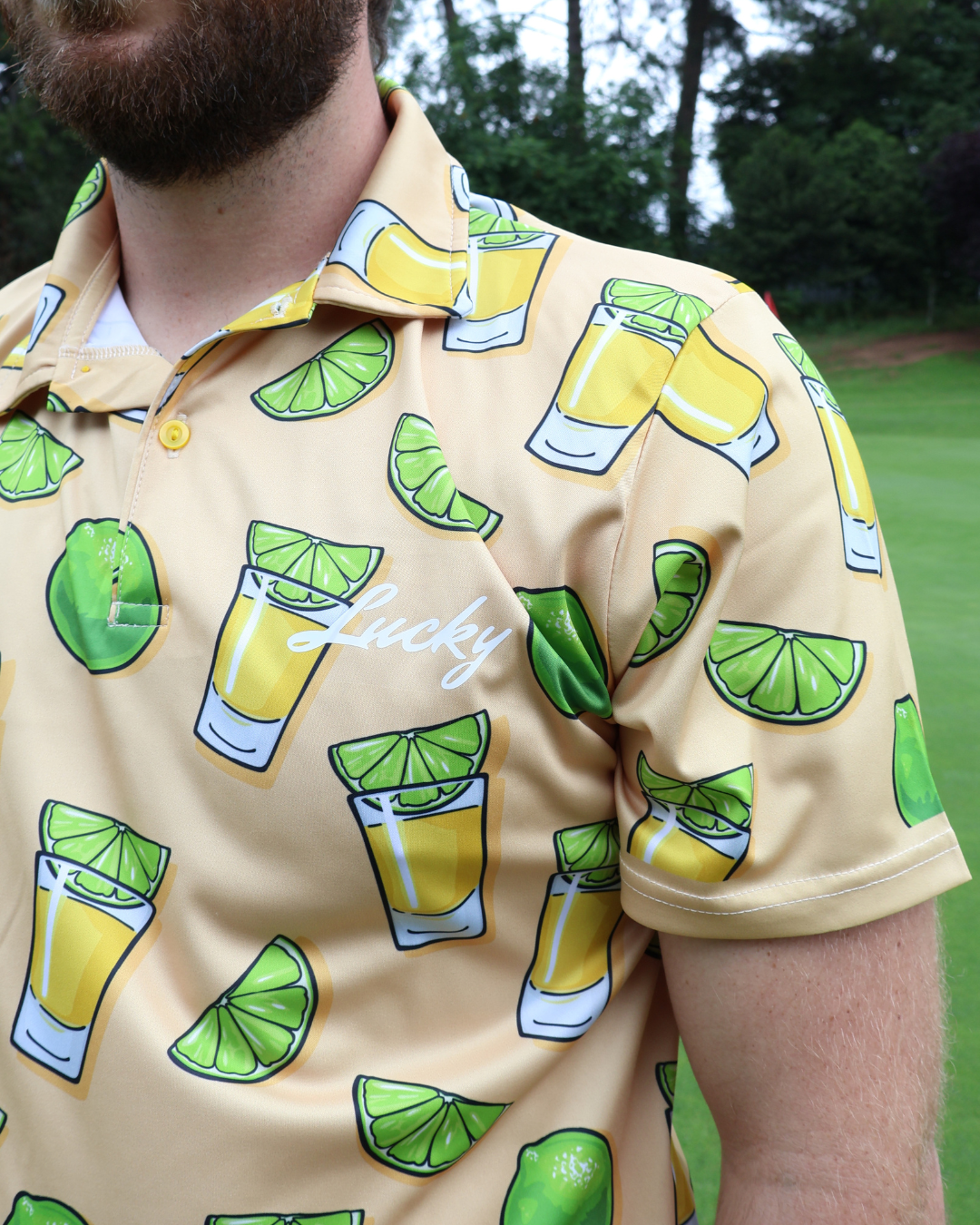 Lucky Golf Shirt | Tequila Lime