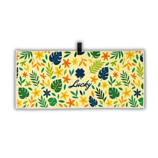 Lucky Golf Towel - Tropical