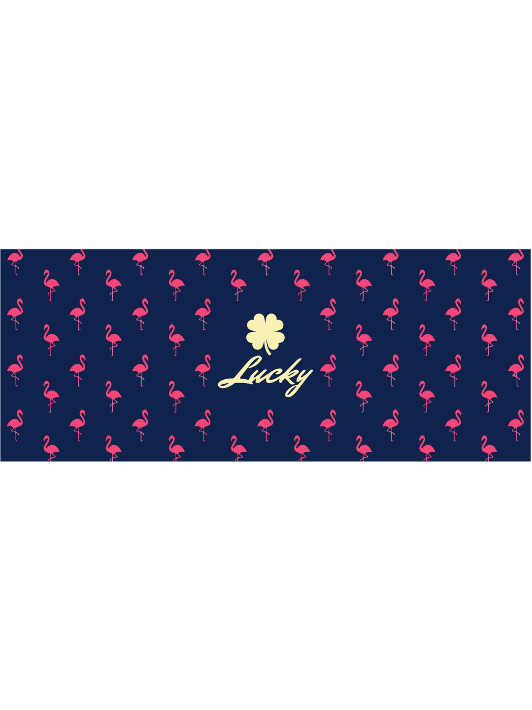Lucky Golf Towel - Flamingo