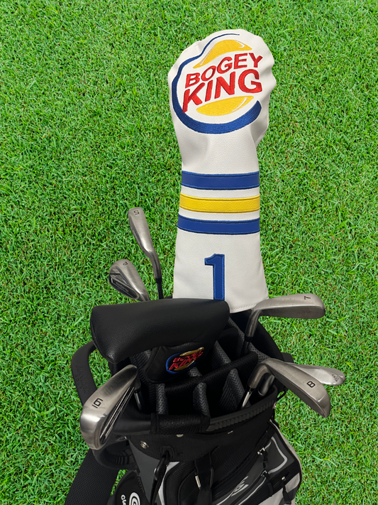 Lucky Driver Cover | Bogey King White