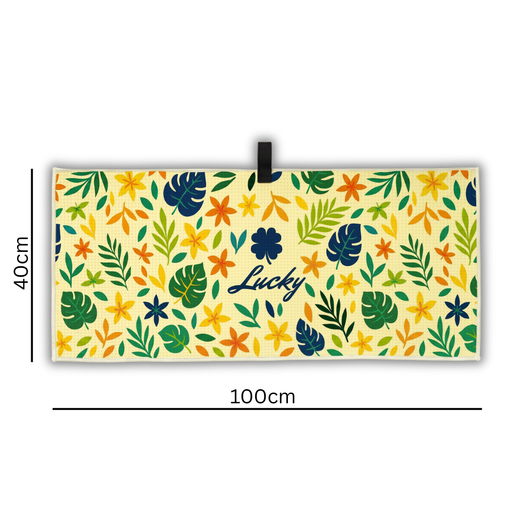 Lucky Golf Towel - Tropical