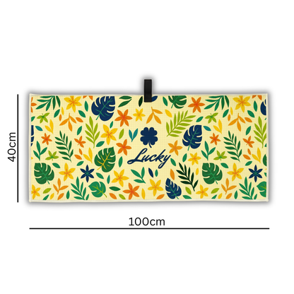 Lucky Golf Towel - Tropical