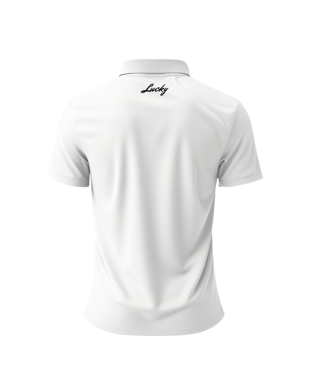 Lucky Golf Shirt | Clubhouse Classics | White