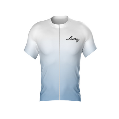 Lucky Veloci-Tee Cycling Jersey - Blues