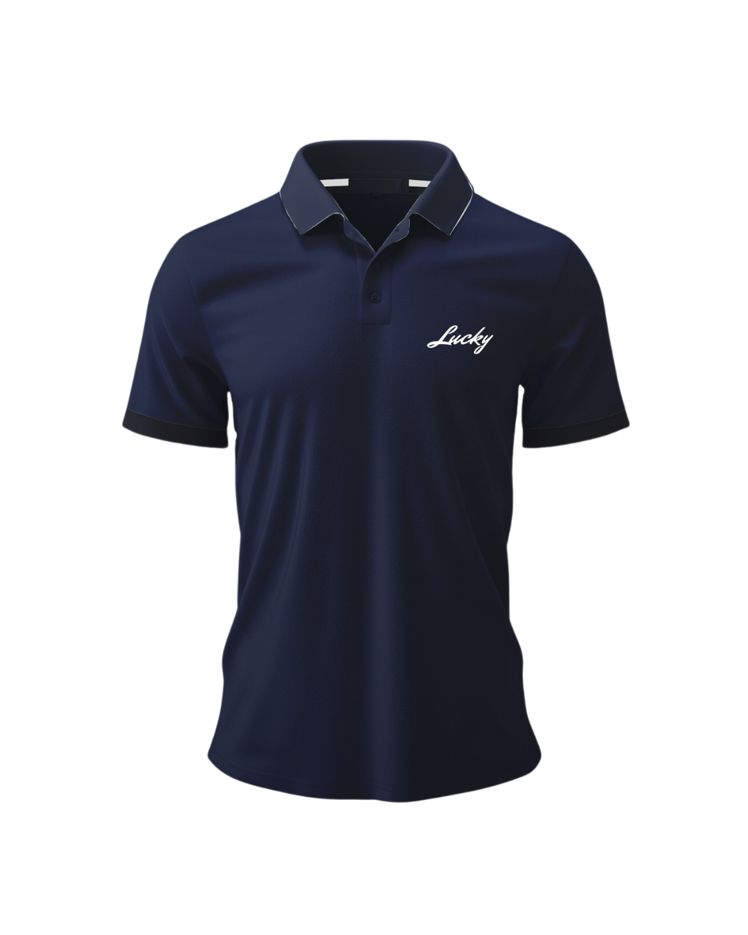 Lucky Golf Shirt | Clubhouse Classics | Navy