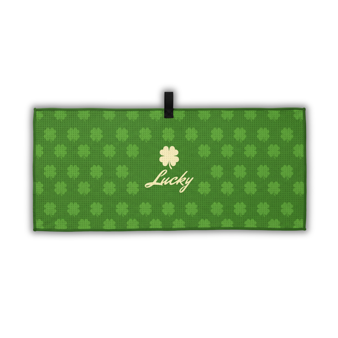 Lucky Golf Towel - Lucky Clover