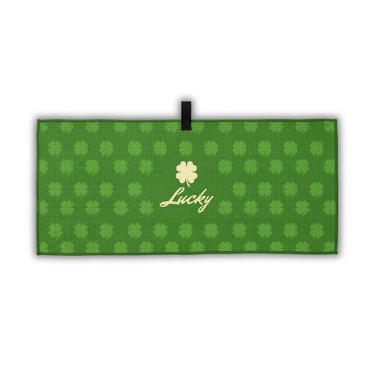 Lucky Golf Towel - Lucky Clover