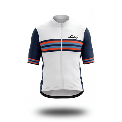 Lucky Cycling Jersey | Stripes