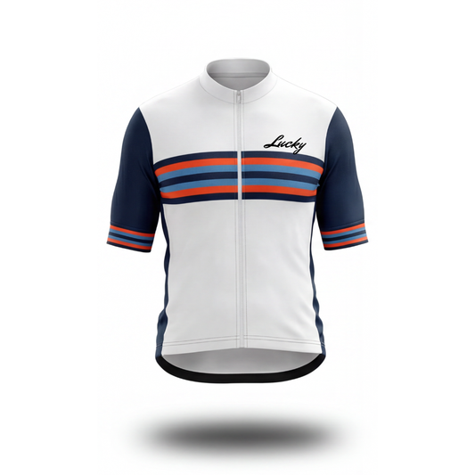 Lucky Cycling Jersey | Stripes
