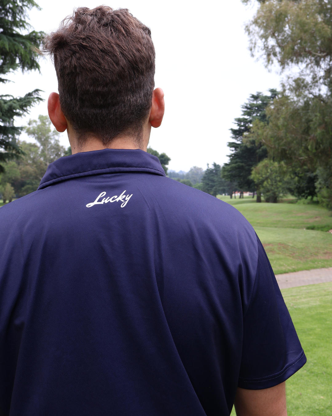 Lucky Golf Shirt | Clubhouse Classics | Navy