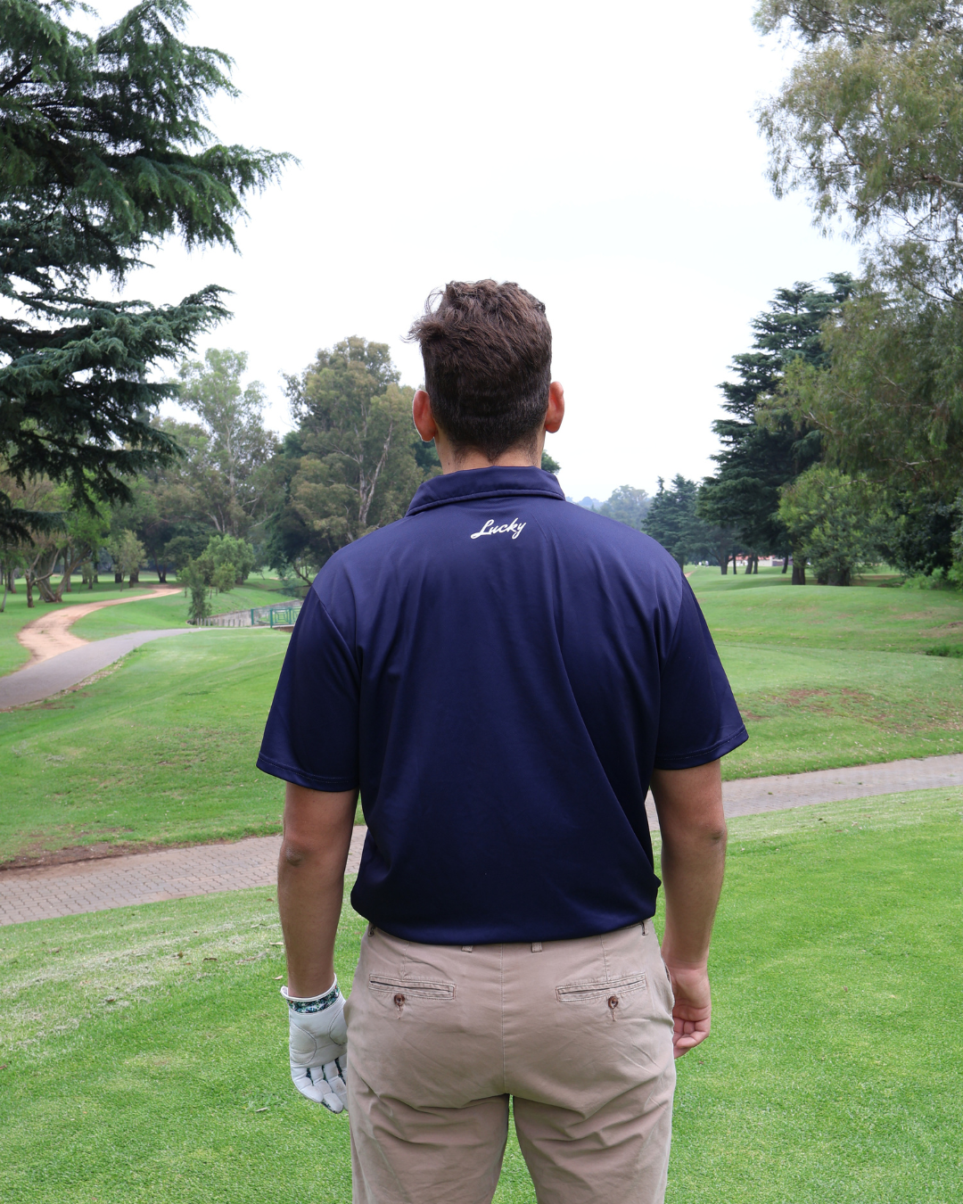 Lucky Golf Shirt | Clubhouse Classics | Navy