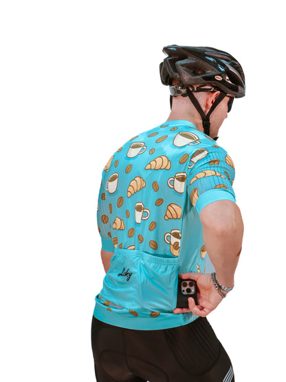 Lucky Cycling Jersey | Coffee & Croissant
