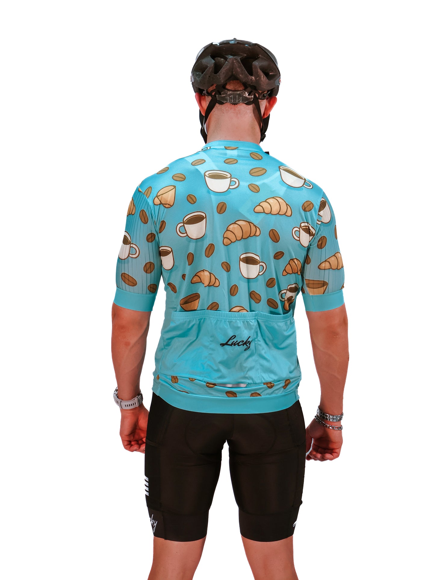 Lucky Cycling Jersey | Coffee & Croissant