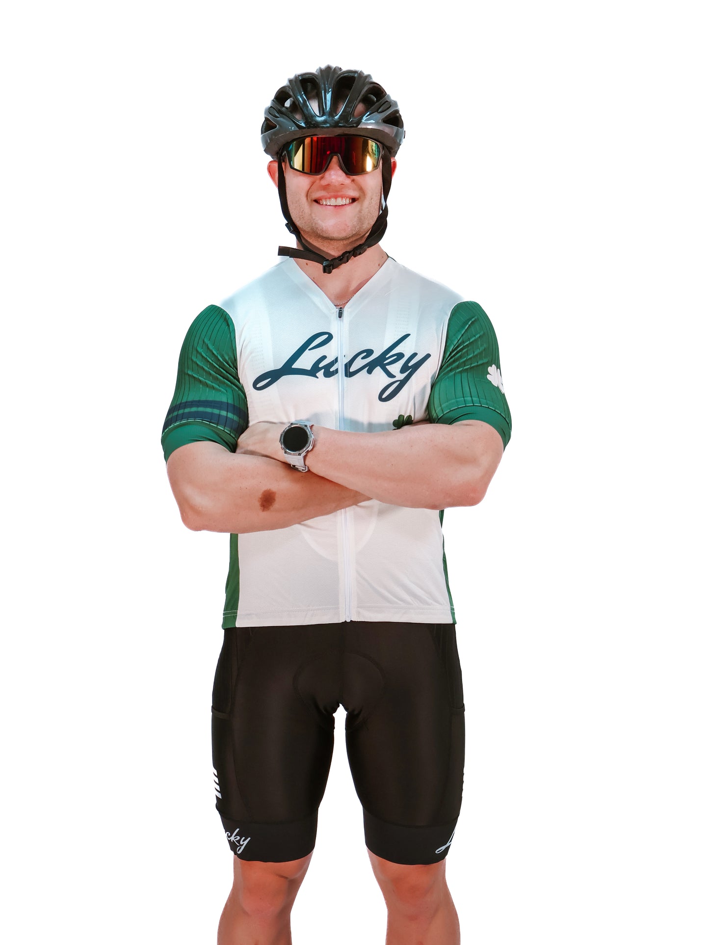 Lucky Cycling Jersey | Baseball