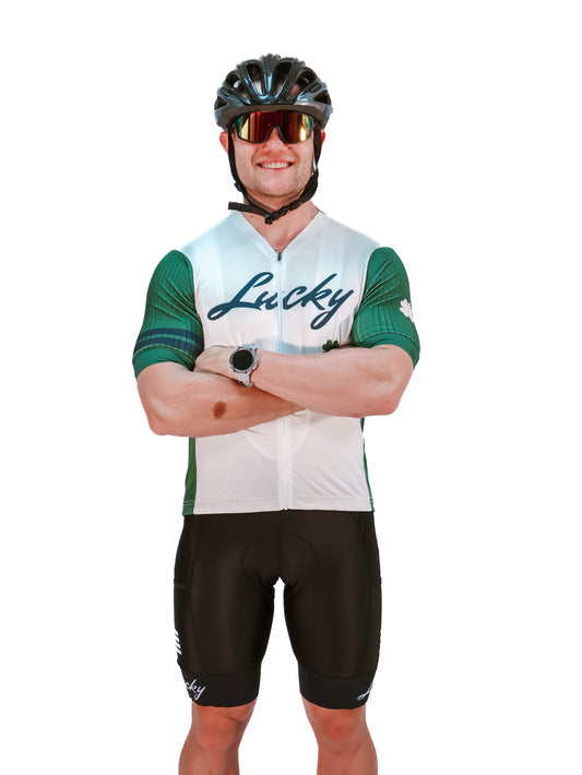 Lucky Cycling Jersey | Baseball