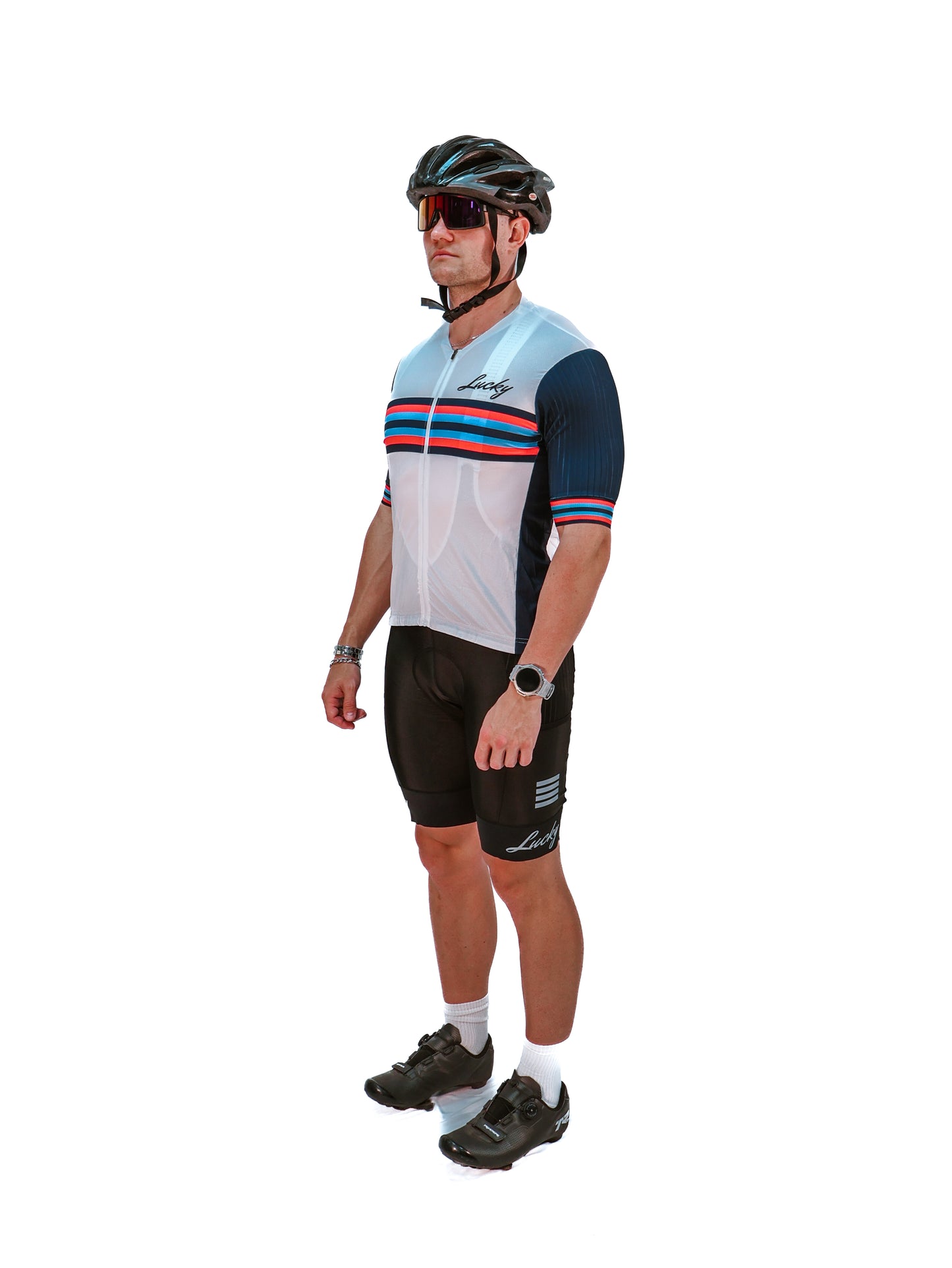 Lucky Cycling Jersey | Stripes