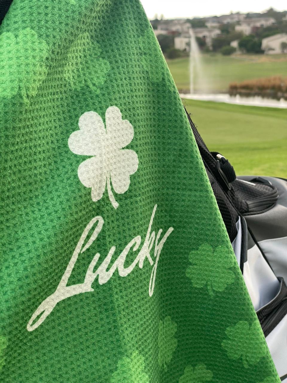 Lucky Golf Towel - Lucky Clover