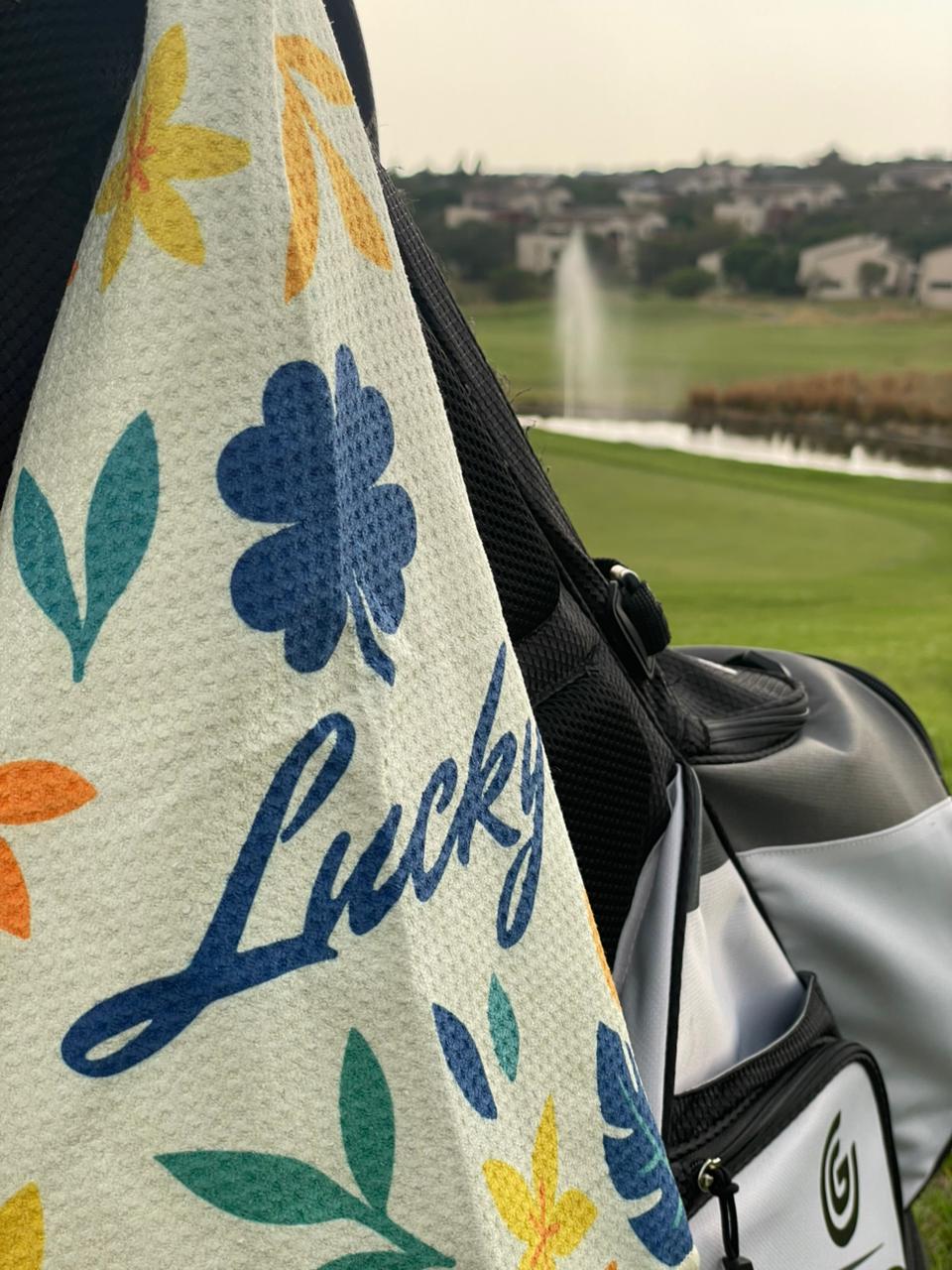 Lucky Golf Towel - Tropical