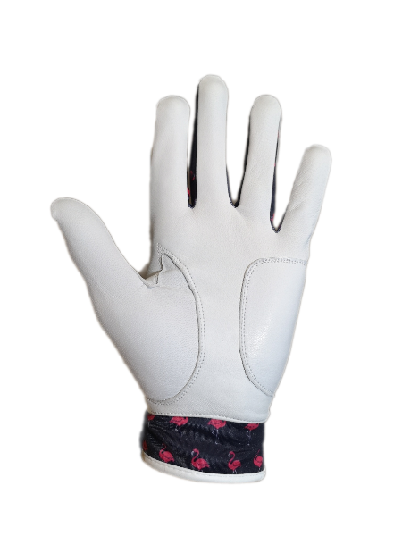 lucky flamingo golf glove aaa grade cabretta leather, best golf gloves south africa